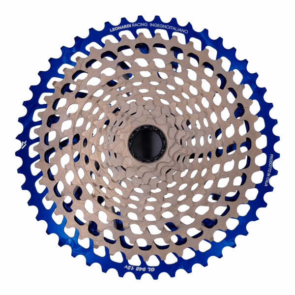 Leonardi Cassettes 9-50T / Black/Blue Leonardi General Lee 12 Speed Cassette