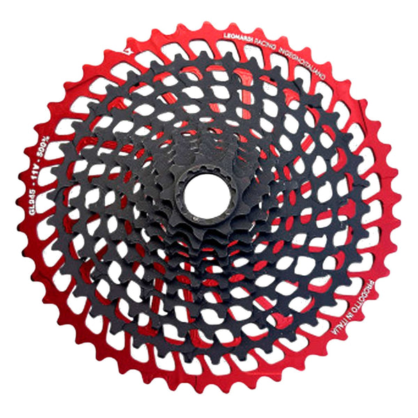Leonardi Cassettes 9-50T / Black/Red Leonardi General Lee 12 Speed Cassette