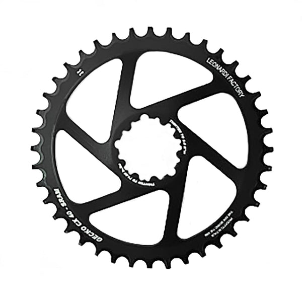 Leonardi Chainrings 32T Leonardi S3 8-Bolt Direct Mount Ring - Black