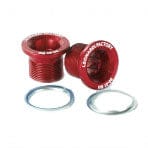 Leonardi Crank Bolts and Parts Leonardi Capo Crank Bolt - Red