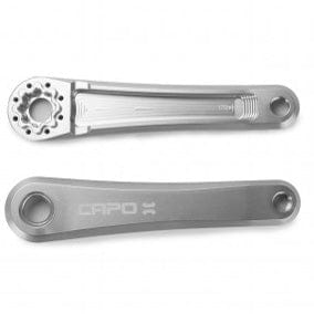 Leonardi Cranksets and Arms Leonardi Capo Crank Arms 170mm - Silver (Spindle Separate)