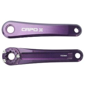 Leonardi Cranksets and Arms Leonardi Capo Crank Arms 175mm - Purple (Spindle Separate)