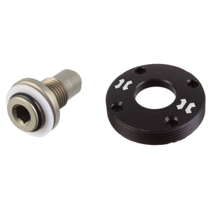 Leonardi Hub Parts Leonardi Hub Cap and Bolt Lefty Hub - Black