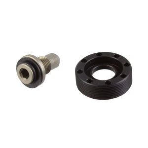 Leonardi Hub Parts Leonardi Hub Cap and Bolt Lefty Supermax Hub - Black