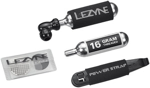 Lezyne CO2 and Pressurized Inflation Device Lezyne Twin Drive CO2 Repair Combo