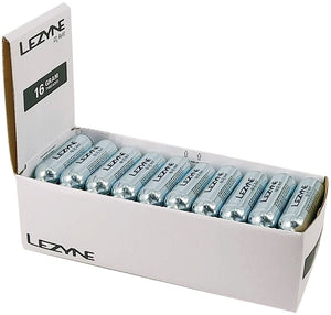 Lezyne CO2 Inflators/Cartridges Lezyne 16g CO2 Cartridge Display Box of 30