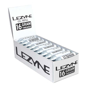 Lezyne CO2 Inflators/Cartridges Lezyne CO² Cartridges Threaded 25g 30 units