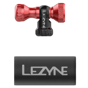 Lezyne CO2 Inflators/Cartridges Lezyne Control Drive Inflator Head Only Red