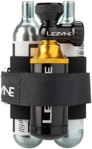 Lezyne CO2 Inflators/Cartridges Yes (2 X 20G) Lezyne CO2 Blaster Inflater and Tubeless Repair Kit