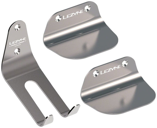 Lezyne Exclude Lezyne Stainless Pedal Bike Storage Hook - Silver