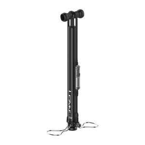Lezyne Floor Pumps Lezyne Digital Travel Floor Drive Floor Pump CNC Alloy 160psi Black