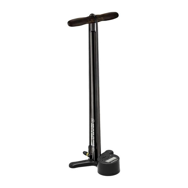 Lezyne Floor Pumps Lezyne Gravel Digital Drive Pro Floor Pump ABS-1 Pro Chuck 100PSI Black