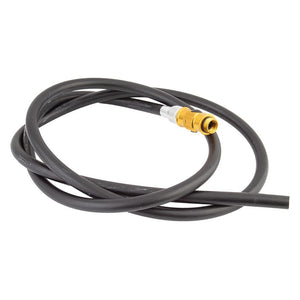 Lezyne Floor Pumps Lezyne Hose With Flip-Thread Chuck Lezyne PV/SV Hose & Head Black