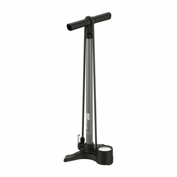 Lezyne Floor Pumps Lezyne Macro Floor Drive DV Pump Flat Gray