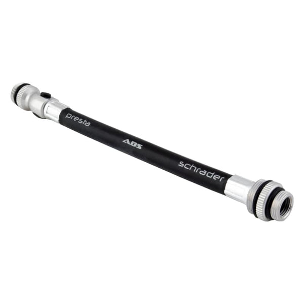 Lezyne Floor Pumps Lezyne Speed Flex Hose Speed Flex Hose PV/SV Lezyne PV/SV Hose & Head Black/Silver