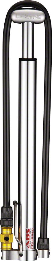Lezyne Frame Pump Lezyne Micro Floor Drive HP- High Pressure Frame Pump Silver