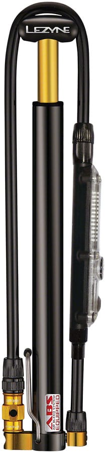 Lezyne Frame Pump Lezyne Micro Floor Drive HPDG- High Pressure Digital Gauge Frame Pump Black