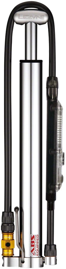 Lezyne Frame Pump Lezyne Micro Floor Drive HVDG- High Volume Digital Gauge Frame Pump Silver