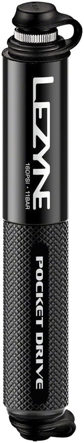 Lezyne Frame Pump Lezyne Pocket Drive Frame Pump: Black