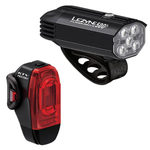 Lezyne Lights Lezyne Fusion Drive 500+ /  KTV Drive Pro+ Light Pair