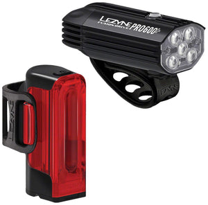 Lezyne Lights Lezyne Fusiondrive Pro 600/Strip Drive 300+ Headlight/Taillight Set
