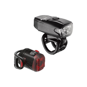 Lezyne Lights Lezyne Led KTV Drive/Femto USB Combo Black 5F/3R Combo USB 200/5