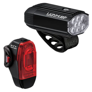 Lezyne Lights Lezyne Micro Drive 800+ and KTV Drive Pro+ Light Pair