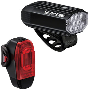 Lezyne Lights Lezyne Micro Drive 800+/KTV Drive+ Headlight/Taillight Set -  Black