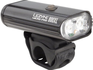 Lezyne Lights Lezyne Micro Drive Pro 800XL Headlight: Gloss Black