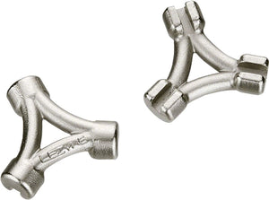 Lezyne Spoke Wrench Lezyne 3-Way Triple Spoke Wrench 3.23 3.30 3.45mm: Silver