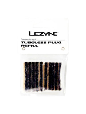 LEZYNE Tire part Tire Part Lezyne Tubeless Plug Refill Black Pack of 10