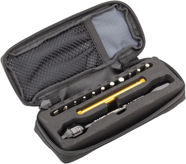 Lezyne Torque Wrench Lezyne Torque Drive  Torque Wrench - 2-10 Nm 2 2.5 3-6mm Hex   T10 T25 T30~ Flat/Phillips With Storage Case BLK