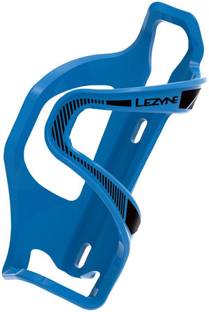 Lezyne Water Bottle Cages Lezyne Flow SL Water Bottle Cage - Left Side Entry Blue