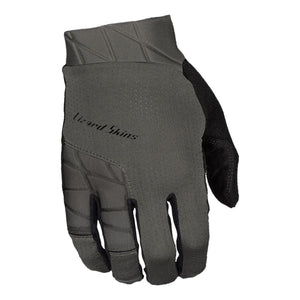 Lizard Skins Full Finger Gloves Lizard Skins Monitor Ops Full Finger Gloves Graphite Grey XS Pair