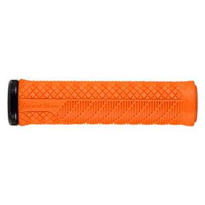 Lizard skins Grips Lizard skins Charger Lock On Orange w/ Black Clamps 136mm Single Lock On 31mm