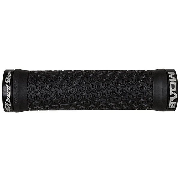 Lizard Skins Grips Lizard Skins Moab Lock-On Grips 130mm Black Pair