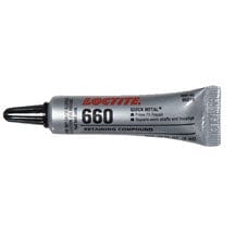 Loctite Anti-Seize & Assembly Compound Loctite 660 Quick-Metal Gap Filler Silver 6ml