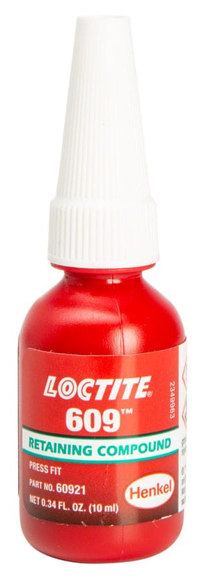 Loctite Assembly Compound Loctite #609 Retaining Compound - Low Viscosity 10ml