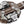 LOOK Pedals Brown (Gravel Edition Bronze) LOOK X-TRACK Pedals - Dual Sided Clipless, Chromoly, 9/16