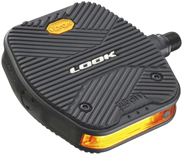 LOOK Pedals LOOK GEO CITY VISION GRIP Pedals - Platform Chromoly 9/16 Black