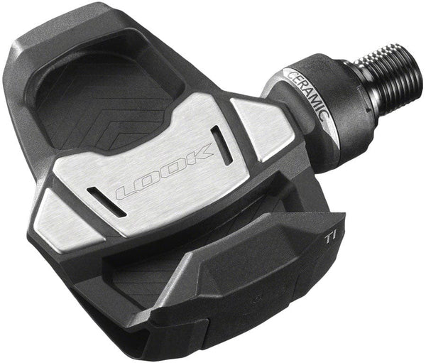 LOOK Pedals LOOK KEO BLADE CARBON CERAMIC Ti Pedals - Single Sided Clipless Titanium 9/16" BLK