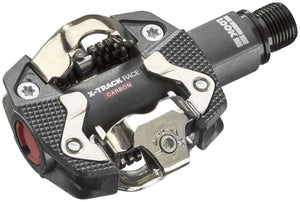 LOOK Pedals LOOK X-TRACK RACE CARBON Pedals - Dual Sided Clipless Chromoly 9/16" Black