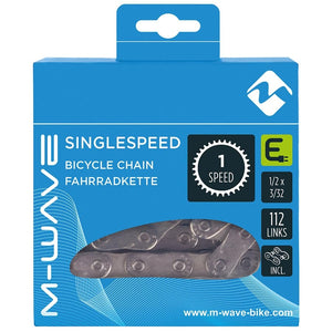 M-Wave Chains M-Wave Singlespeed E Chain Speed: 1 3/32'' Links: 112 Silver