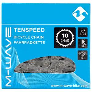 M-Wave Chains M-Wave Tenspeed Chain Speed: 10 11/128'' Links: 116 Grey