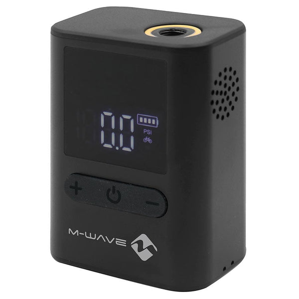 M-Wave Floor Pumps M-Wave Elumatik Pocket Floor Pump SmartHead 100psi Black