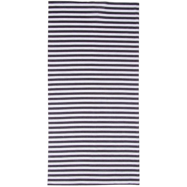M-Wave Headwear M-Wave Seamless Bandana Black/White Stripes