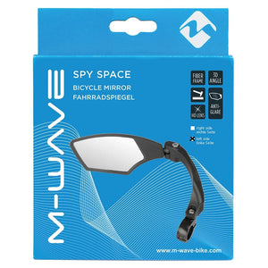 M-Wave Mirrors M-Wave Spy Space L Mirror Left Side Mount: Handlebar