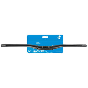 M-Wave MTB Handlebars M-Wave HB-T3.1 MTB Handlebar Diameter: 31.8mm 680mm Rise: 20mm Black