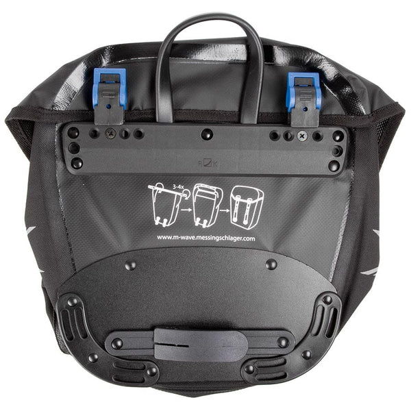 M-Wave Panniers M-Wave Manitoba Waterproof 25L Pannier 25L Black