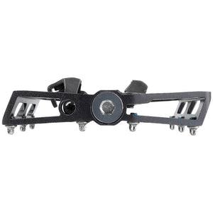 M-Wave Pedals M-Wave Freedom clipless Dual Sided Pedals Body: Aluminum Spindle: Cr-Mo 9/16'' Black Pair